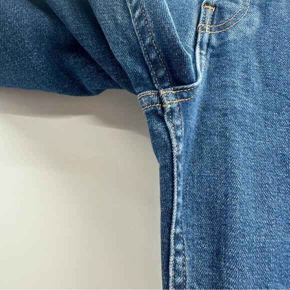 Re/done High Rise Medium Wash Skinny Leg Jeans Button Fly Sz 30 - Picture 6 of 12